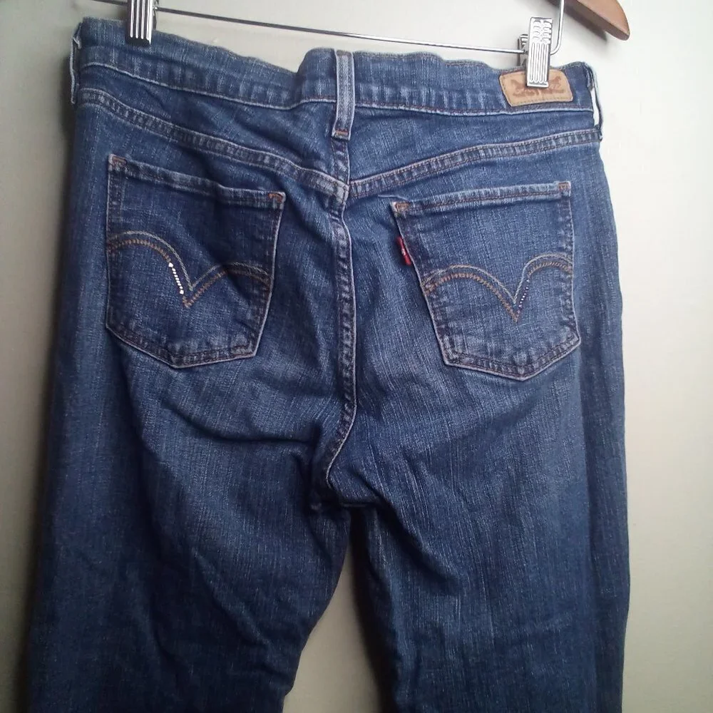 Levis 515 Boot Cut Jeans 10 S Women Blue